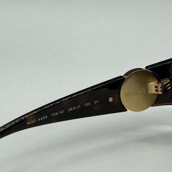 NEW VE4453 108/87 VERSACE SUNGLASSES MOD 4453 HAVANA WOMEN EYEWEAR VE 4453 - Picture 9 of 11